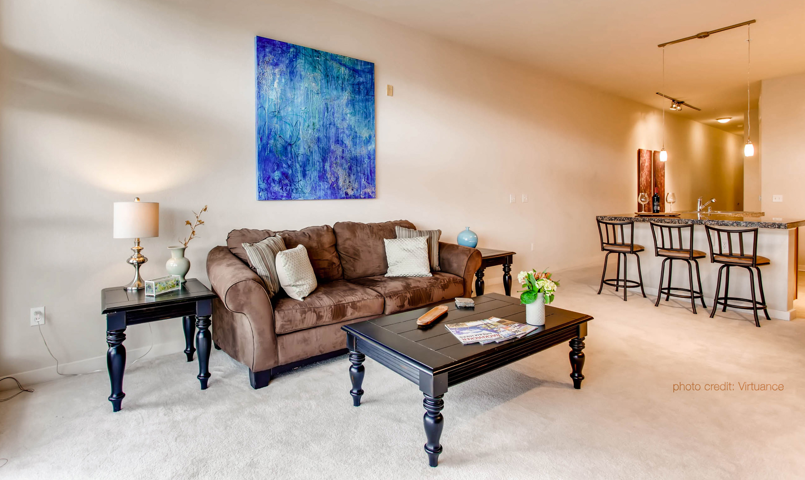 condo with painting